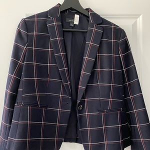 Navy blue blazer